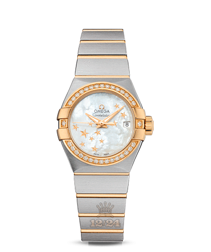 Omega Constellation Watch 123.25.27.20.05.001 27 mm Steel / Yellow gold Case White Dial