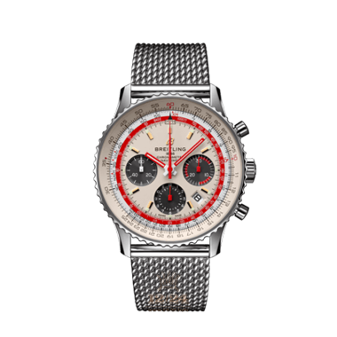 Breitling Navitimer Watch AB01219A1G1A1 43 mm Stainless steel Case White Dial