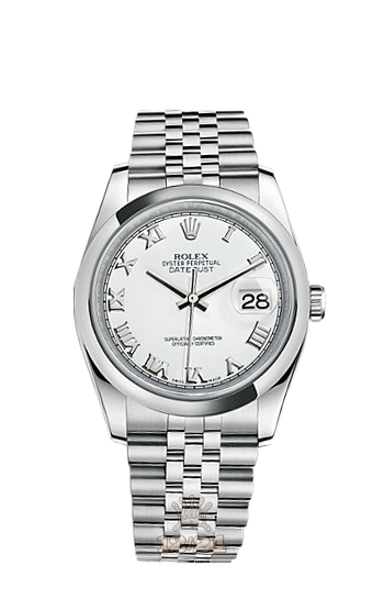 Rolex Datejust Watch 116200-0070 36 mm Stainless steel Case White Dial
