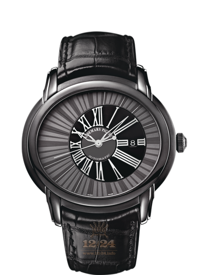 Audemars Piguet Millenary Watch 15161SN.OO.D002CR.01 47 mm Stainless steel Case Black Dial