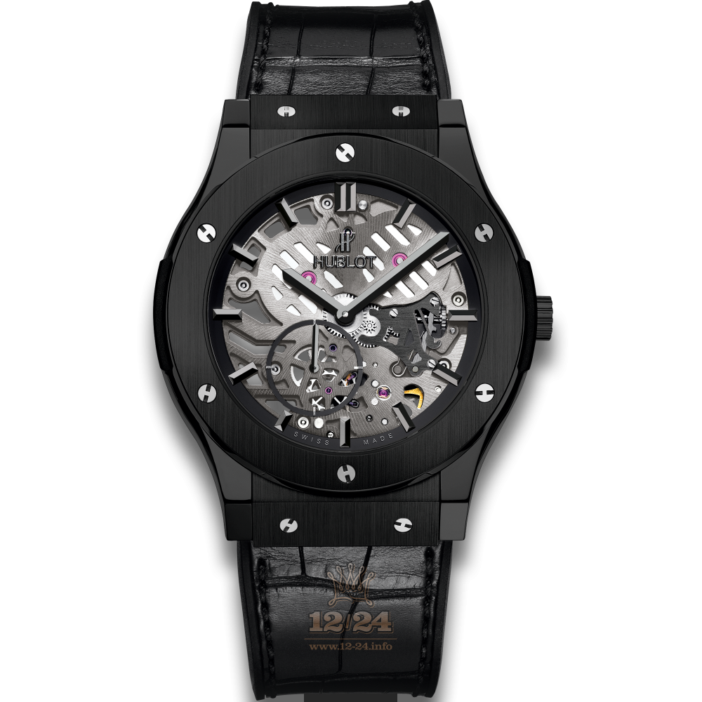 Hublot Classic Fusion Watch 515.CM.0140.LR 45 mm Ceramics Case Gray Dial