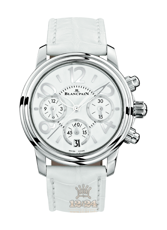 Blancpain Women Watch 3485F-1127-97B 34 mm Stainless steel Case White Dial