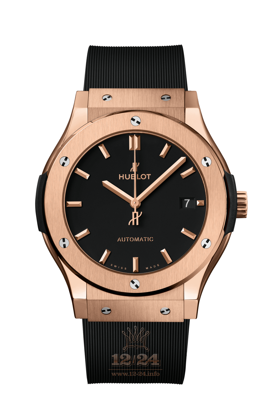 Hublot Classic Fusion Watch 511.OX.1181.RX 45 mm Pink gold Case Black Dial
