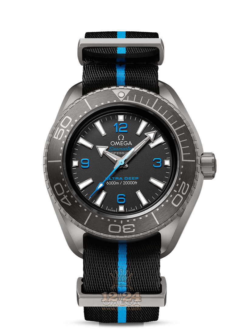 Omega Seamaster Watch 215.92.46.21.01.001 45 mm Titanium Case Black Dial