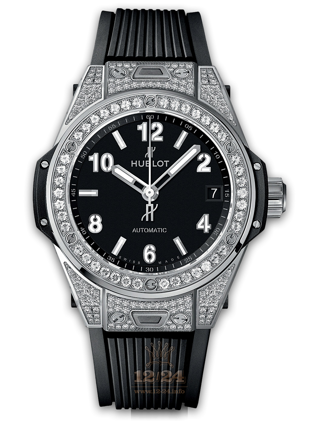 Hublot Big Bang Watch 465.SX.1170.RX.1604 39 mm Stainless steel Case Black Dial