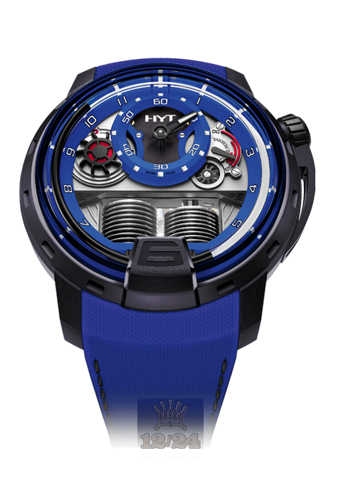 HYT H1 Watch 148-tt-80-nf-fb 49 mm Titanium Case