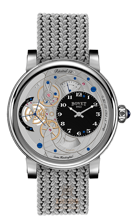 Bovet Dimier Watch R120002-BP 42 mm White gold Case Black Dial