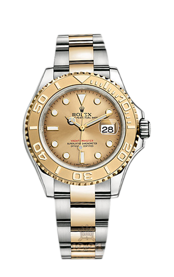 Rolex Yacht-Master Watch 16623-0009 40 mm Steel / Yellow gold Case Golden Dial