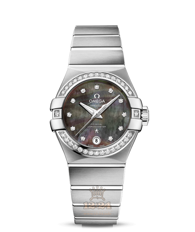 Omega Constellation Watch 123-15-27-20-57-003 27 mm Stainless steel Case Gray Dial