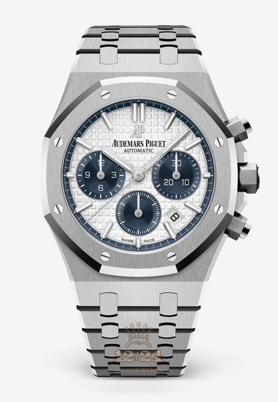 Audemars Piguet Royal Oak Watch 26315ST.OO.1256ST.01 38 mm Stainless steel Case Silver Dial