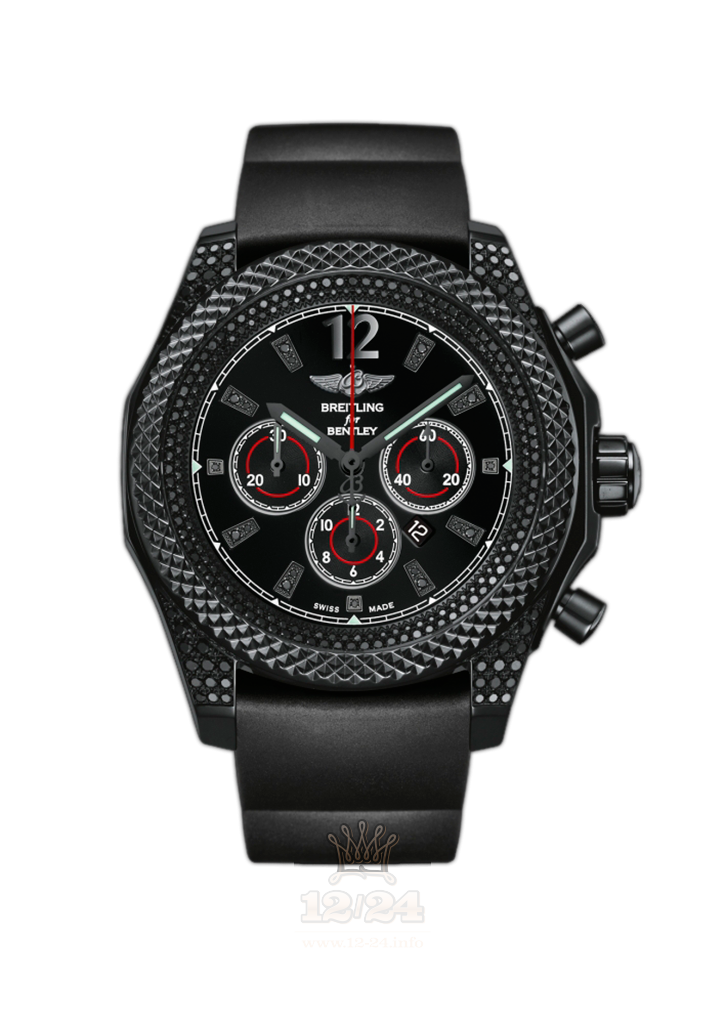 Breitling Breitling for Bentley Watch M41390AQ/BC44/217S/M18D.2 42 mm Stainless steel Case Black Dial