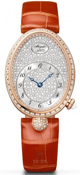 Breguet Reine de Naples Watch 8938BR/8D/964/DD0D 38 mm Pink gold Case