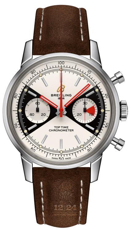 Breitling Top Time Watch A23310121G1X1 41 mm Stainless steel Case Gray Dial
