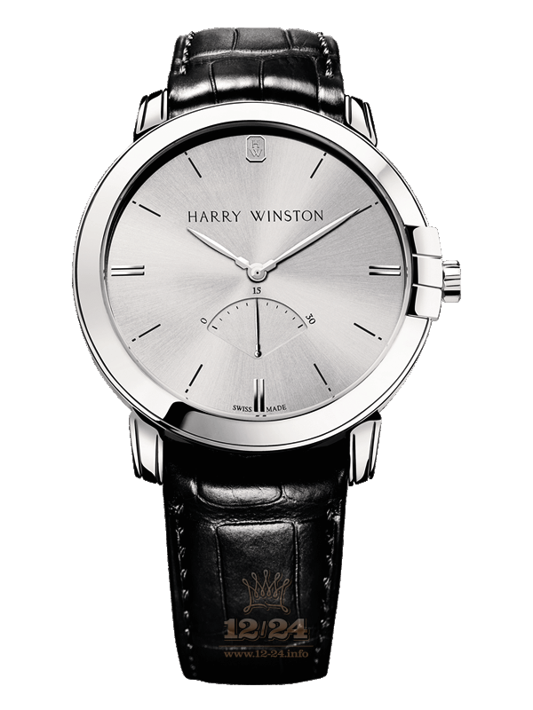 Harry Winston Midnight Collection Watch MIDARS42WW001 42 mm White gold Case Silver Dial