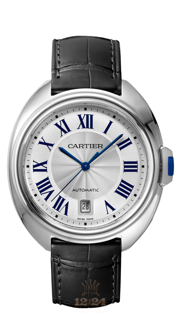 Cartier Cle de Cartier Watch WSCL0018 40 mm Stainless steel Case Silver Dial