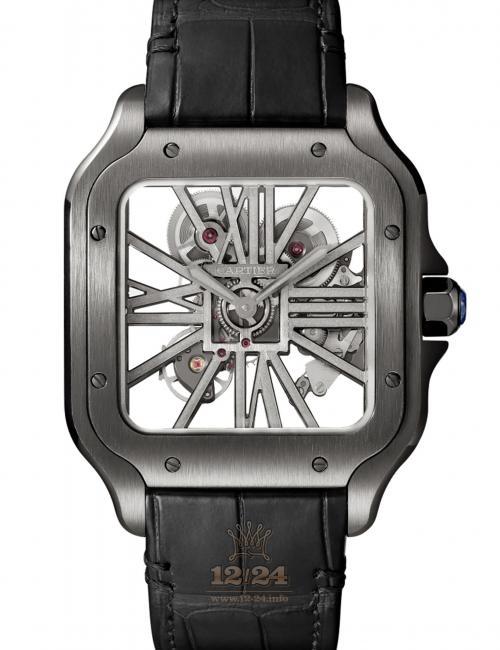 Cartier Santos de Cartier Watch WHSA0009 40 mm Stainless steel Case Gray Dial