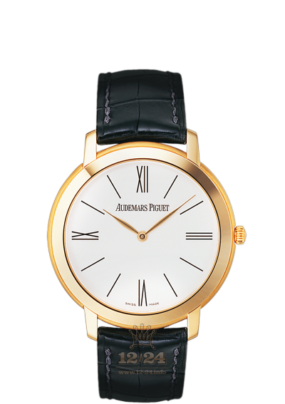 Audemars Piguet Jules Audemars Watch 15093OR.OO.A002CR.01 39 mm Pink gold Case White Dial
