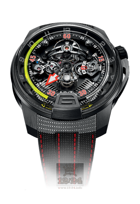 HYT H2 Watch 248-dl-01-gf-kg 49 mm Titanium Case