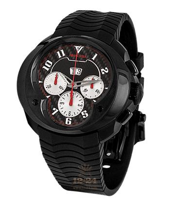 Franc Vila Cobra Watch 8CH.DLC.103 45 mm Stainless steel DLC coating Case White Black Dial