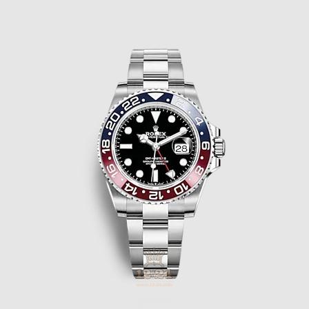 Rolex GMT-Master II Watch 126710blro-0002 40 mm Stainless steel Case Black Dial