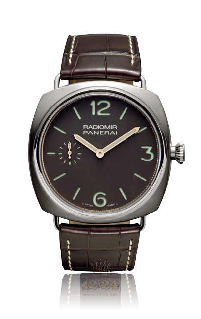 Panerai 2008 Watch PAM00322 47 mm Titanium Case Brown (chocolate) Dial