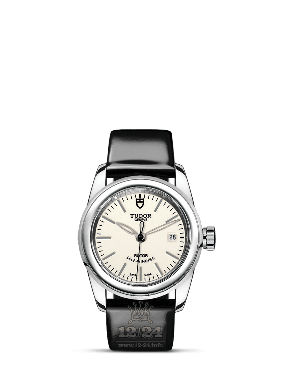 Tudor Glamour Watch M51000-0029 26 mm Stainless steel Case White Dial