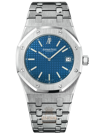 Audemars Piguet Royal Oak Watch 15202ST.OO.0944ST.03 39 mm Stainless steel Case Dark blue Dial