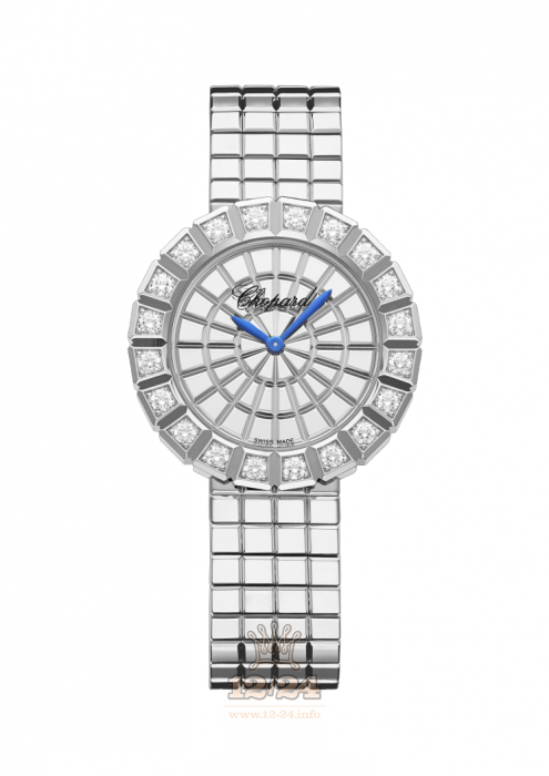 Chopard Ice Cube Watch 104015-1001 36 mm White gold Case Silver Dial