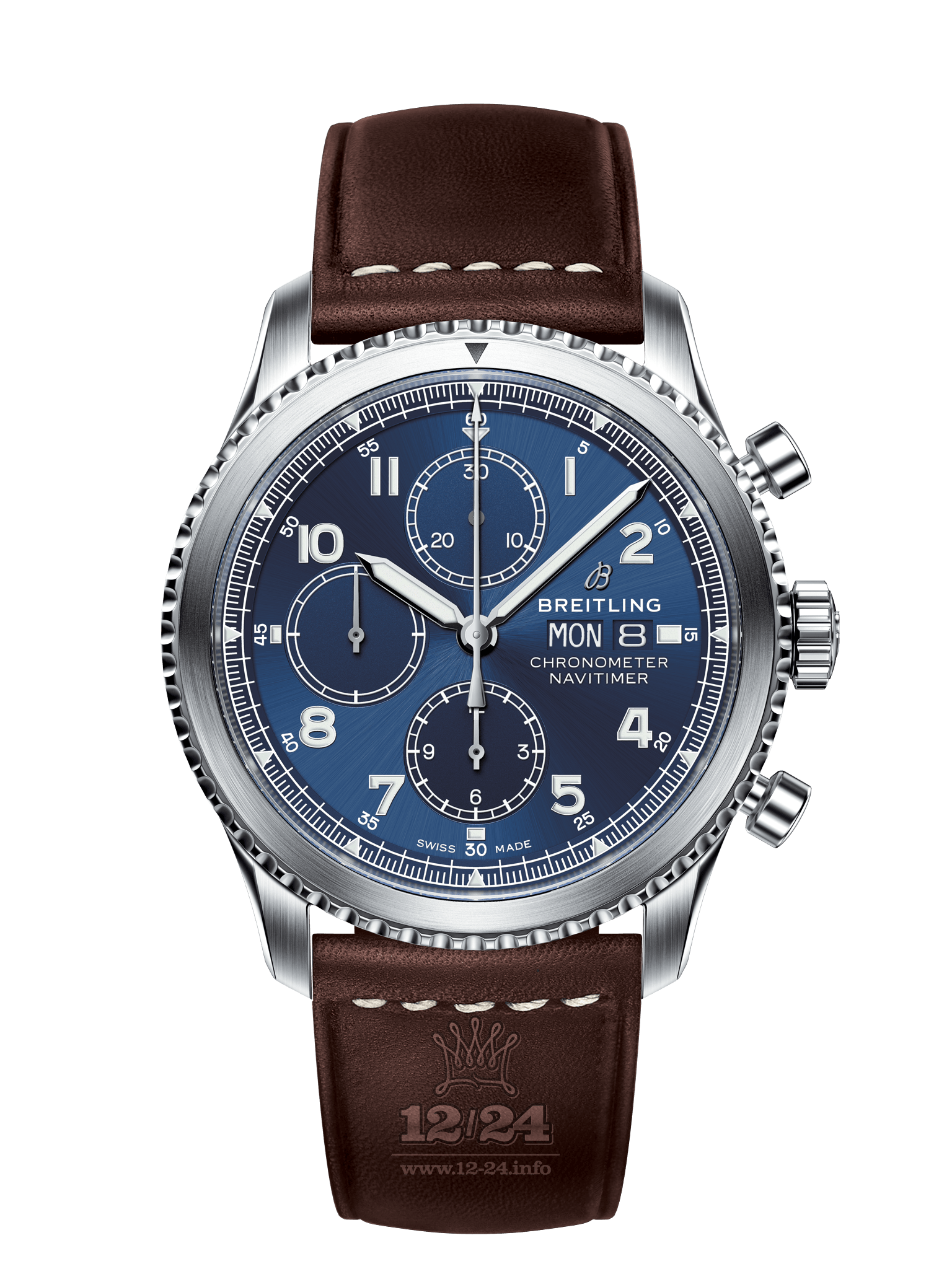 Breitling Navitimer Watch A13314101C1X2 43 mm Stainless steel Case Dark blue Dial