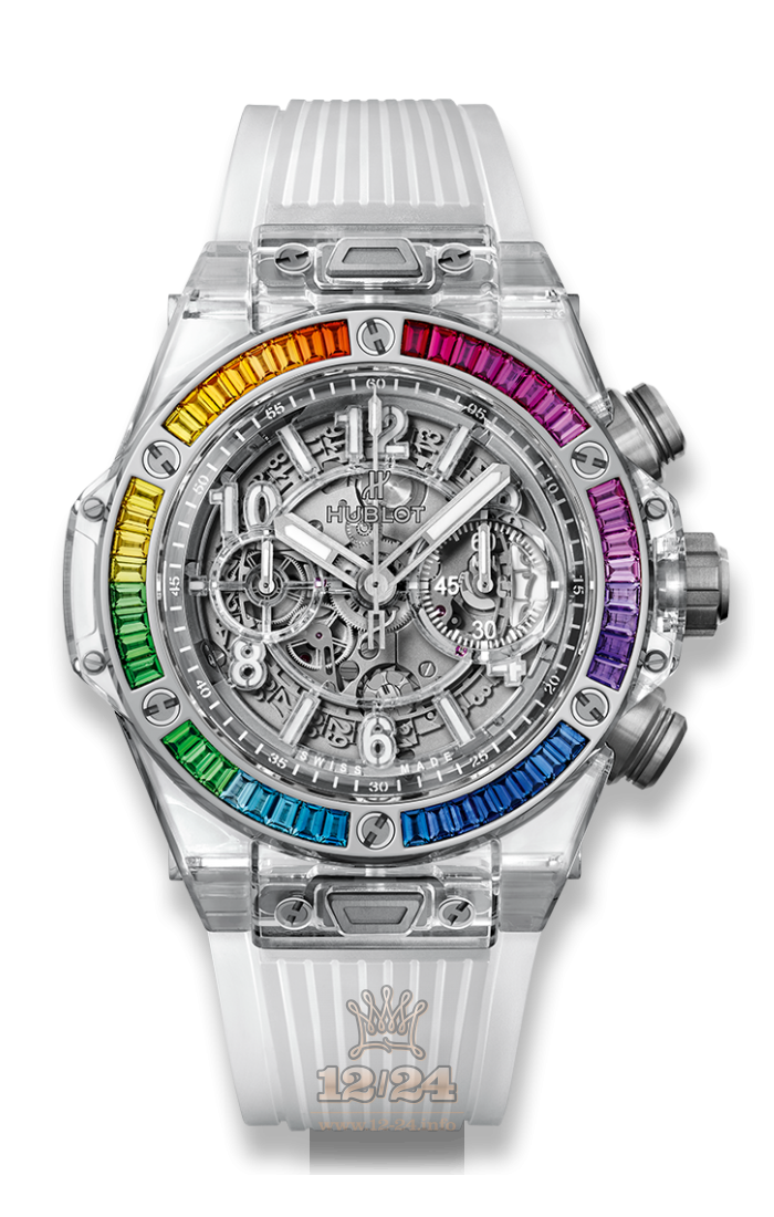 Hublot Big Bang Watch 411.JX.4803.RT.4099 45 mm White gold Sapphire Case Silver Dial