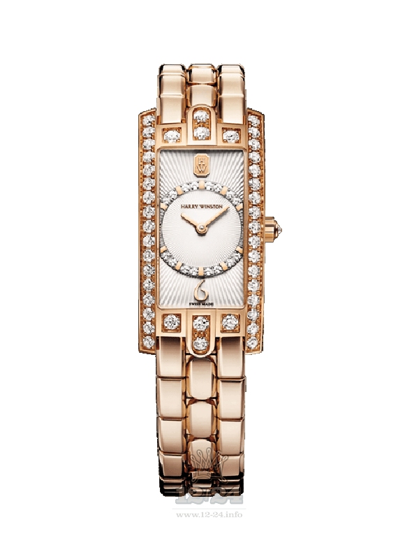 Harry Winston The Avenue Collection Watch AVCQHM16RR038 32 mm Pink gold Case White Dial