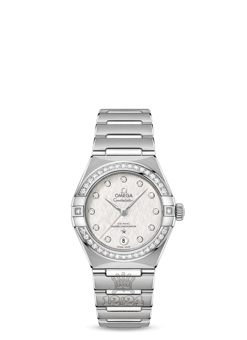 Omega Constellation Watch 131.15.29.20.52.001 29 mm Stainless steel Case Silver Dial