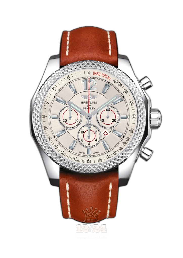 Breitling Breitling for Bentley Watch A4139021/G754/472X/A18BA.1 42 mm Stainless steel Case White Silver Dial