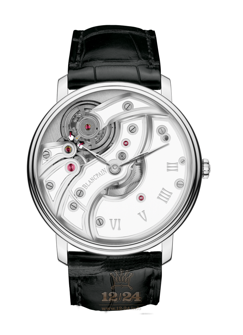 Blancpain Villeret Watch 6616-1527-55B 43 mm White gold Case