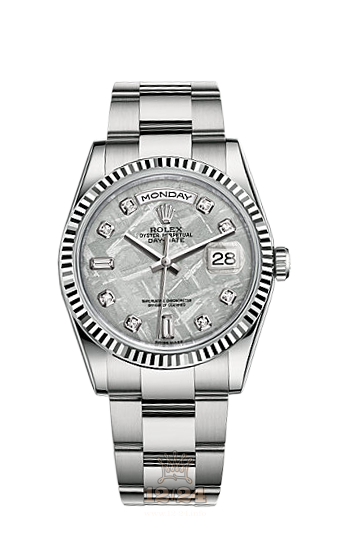 Rolex Day-Date Watch 118239-0295 36 mm White gold Case Silver Dial