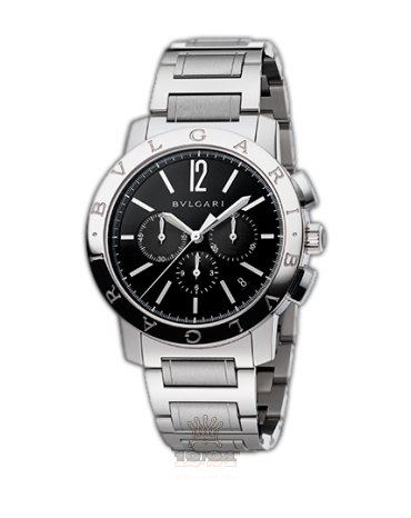 Bvlgari Bvlgari Bvlgari Watch 102045 BB41BSSDCH 41 mm Stainless steel Case Black Dial