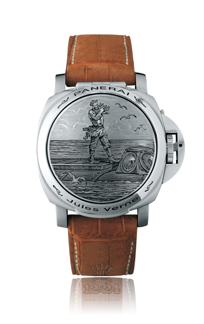Panerai 2005 Watch PAM00216 44 mm Stainless steel Case Black Gray Dial