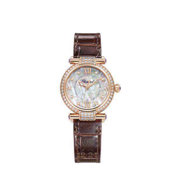 Chopard Imperiale Watch 384319-5010 29 mm Pink gold Case White Dial