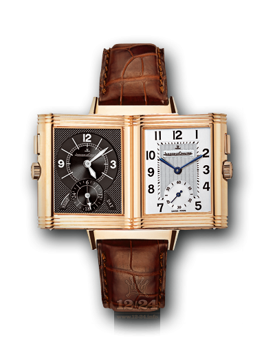 Jaeger-LeCoultre Reverso Watch 2712510 42 mm Pink gold Case White Silver Dial
