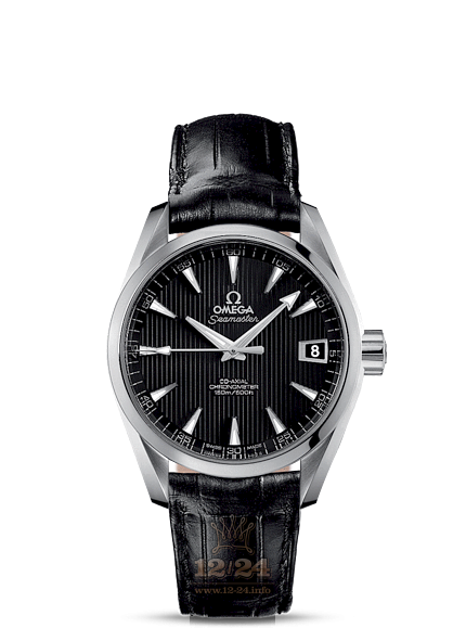 Omega Aqua Terra 150 M Watch 231.13.39.21.01.001 38 mm Stainless steel Case Black Dial
