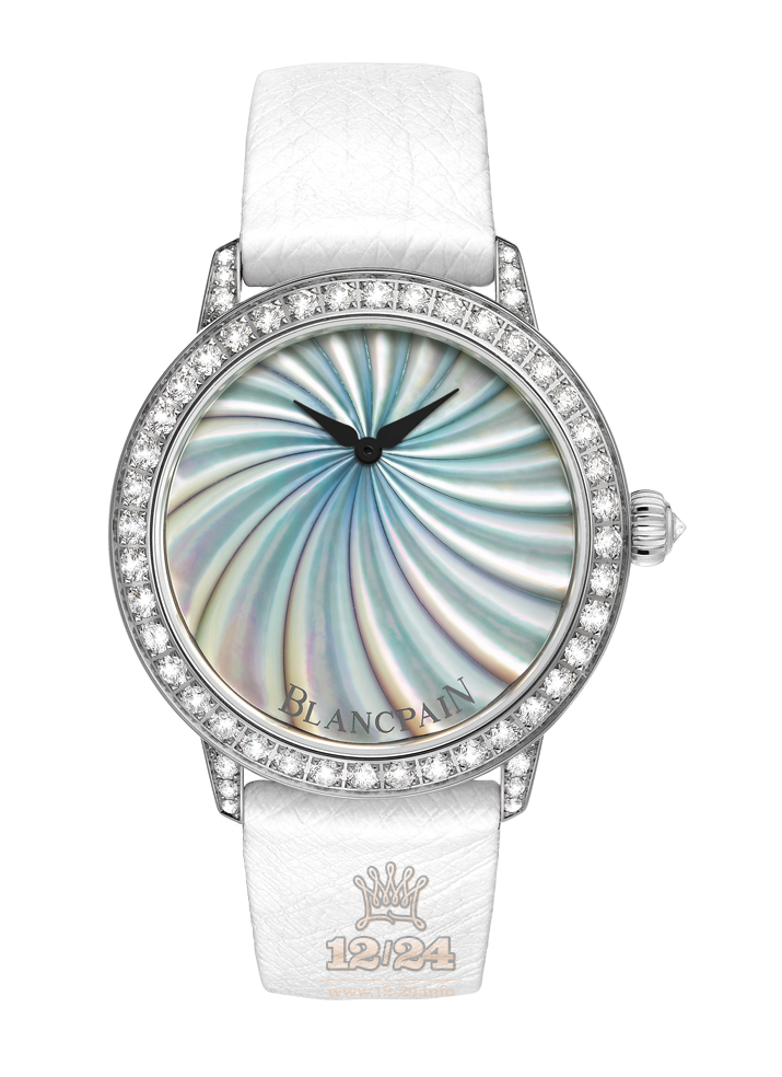 Blancpain Women Watch 3650-1944L-58B 37 mm White gold Case
