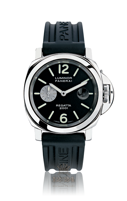 Panerai 2001 Watch PAM00107 44 mm Stainless steel Case Black Dial
