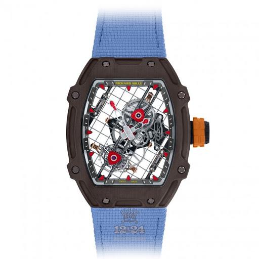 Richard Mille Men's Collection Watch RM 27-04 38 mm Carbon Case