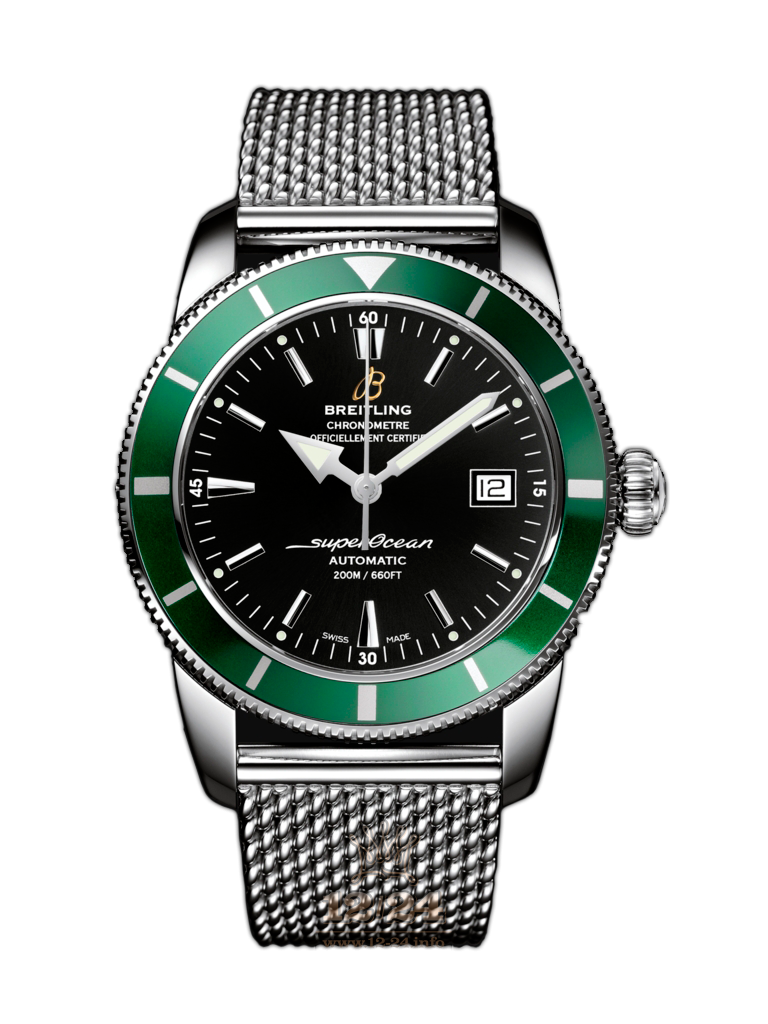 Breitling Superocean Heritage Watch A1732136/BA61/154A 42 mm Stainless steel Case Black Dial