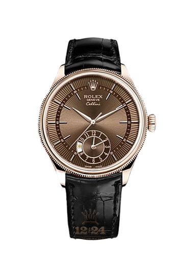 Rolex Cellini Watch 50525-0016 39 mm Pink gold Case Brown (chocolate) Dial