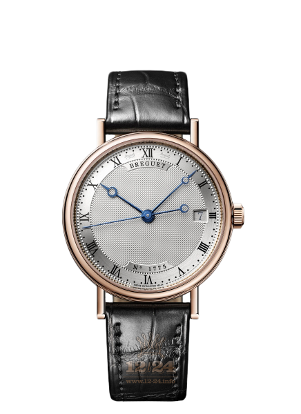 Breguet Classique Watch 9067BR/12/976 33 mm Pink gold Case Silver Dial