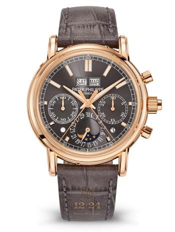 Patek Philippe Grand Complications Watch 5204R-01 40 mm Pink gold Case Gray Dial