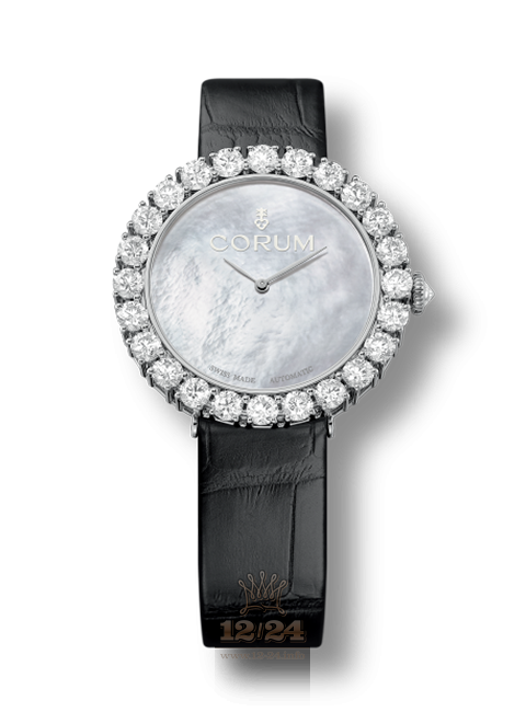 Corum Heritage Watch Z058/03285 38 mm White gold Case White Dial