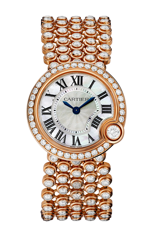 Cartier Ballon Blanc de Cartier Watch HPI00759 30 mm Pink gold Case Silver Dial