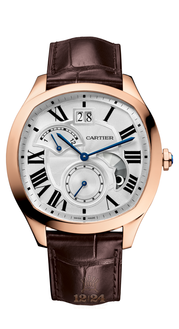 Cartier Drive de Cartier Watch WGNM0005 41 mm Pink gold Case Silver Dial